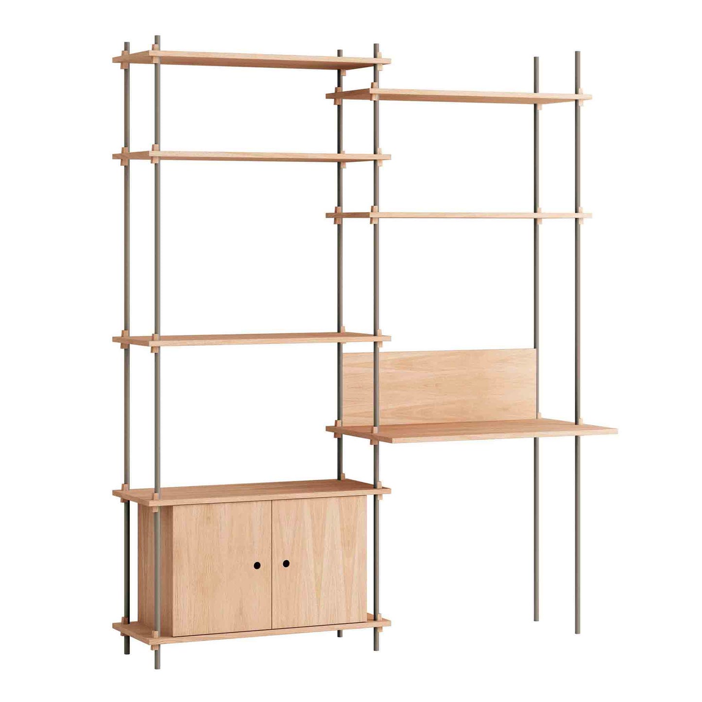 Moebe-Kast systeem - 200 x 163 x 35 cm - S.200.2.E-Kast-Liever Duurzaam