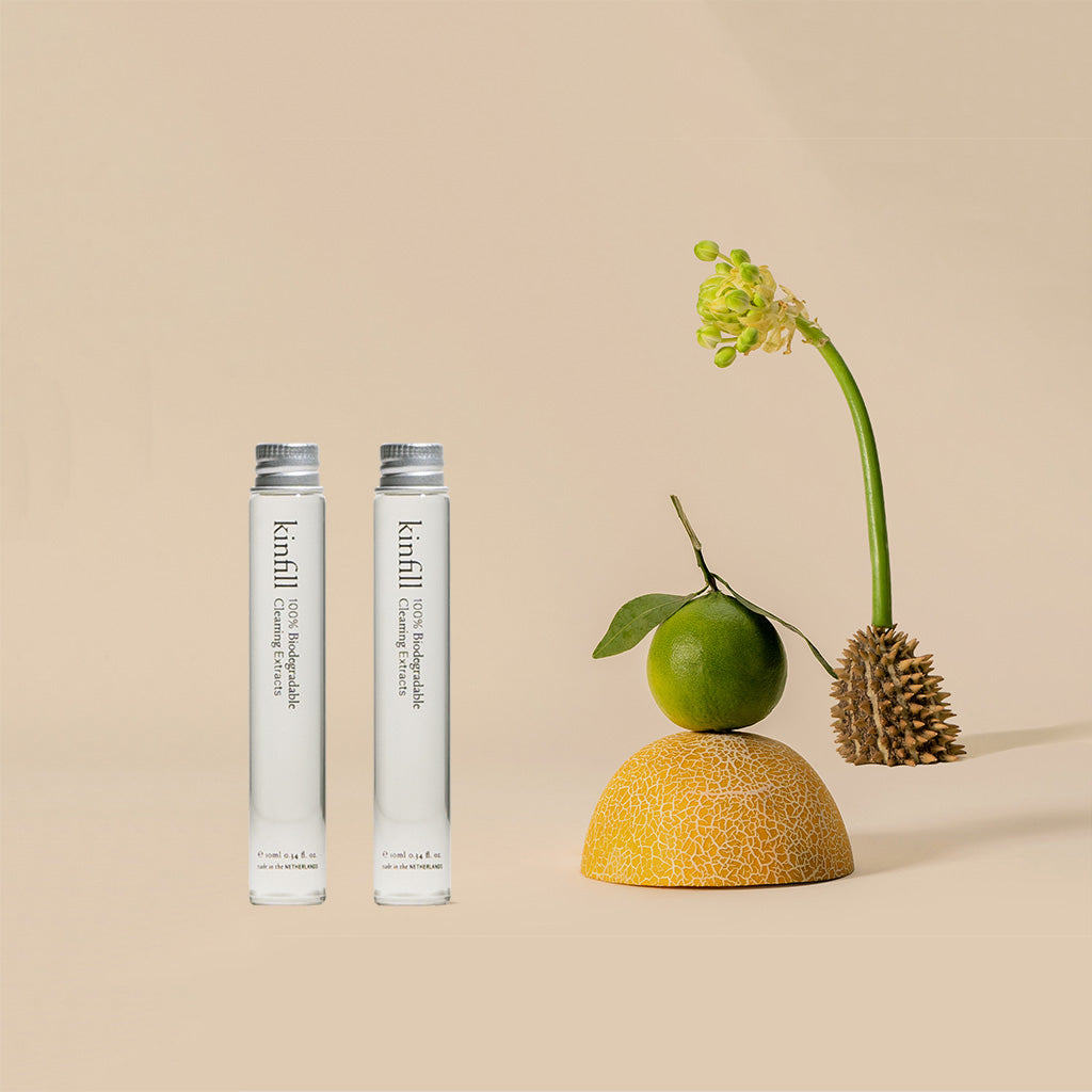 Kinfill-Glass & Mirror Cleaner Refills - glas en spiegelreiniger navulling - set van 2-Schoonmaakmiddel-Liever Duurzaam