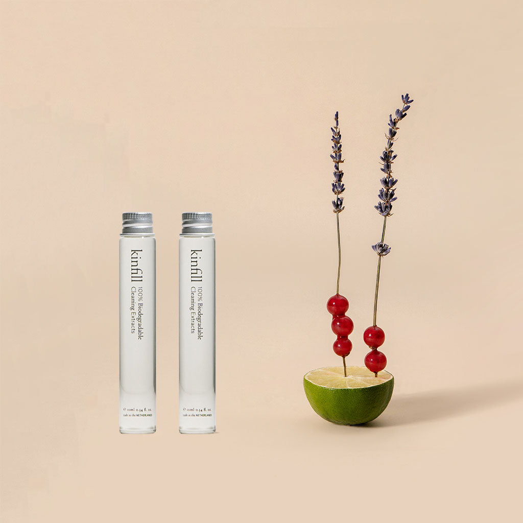 Kinfill-Glass & Mirror Cleaner Refills - glas en spiegelreiniger navulling - set van 2-Schoonmaakmiddel-Liever Duurzaam