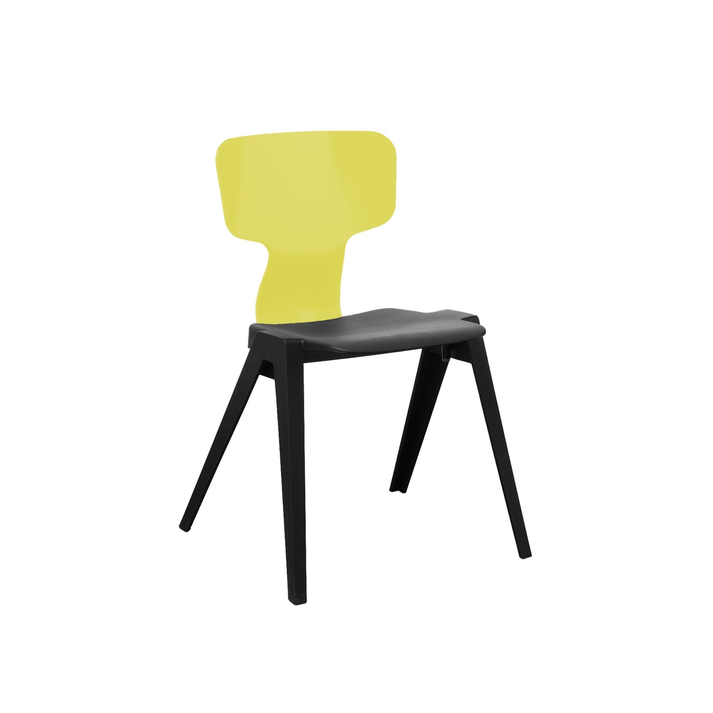 Circuform-REX - duurzame design stoel van Ineke Hans-Zwart-Zwavelgeel-Stoel-Liever Duurzaam