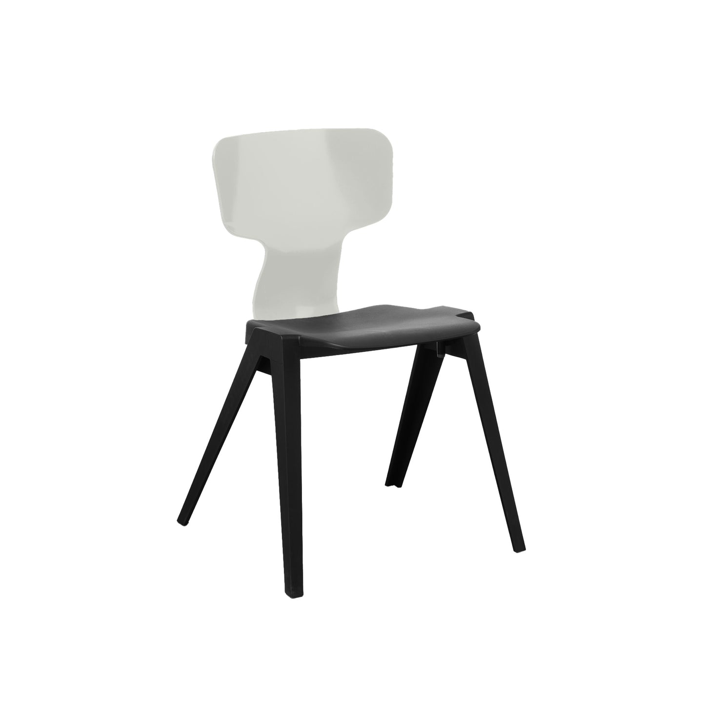 Circuform-REX - duurzame design stoel van Ineke Hans-Zwart-Lichtgrijs-Stoel-Liever Duurzaam
