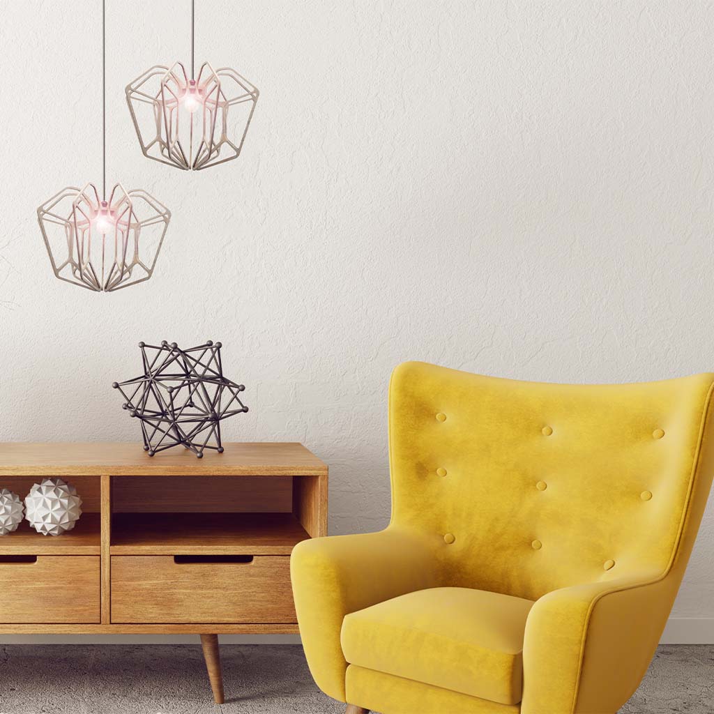 RIF-Hanglamp Diamond - D 36 cm-Hanglamp-Liever Duurzaam