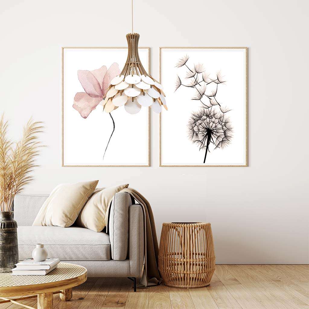 RIF-Hanglamp Fragile - hout en papier - D 36 cm-Hanglamp-Liever Duurzaam