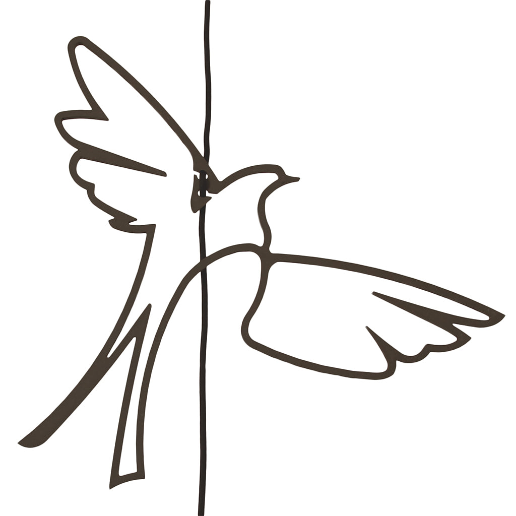 RIF-Hanglamp Birds of paradise-Hanglamp-Liever Duurzaam