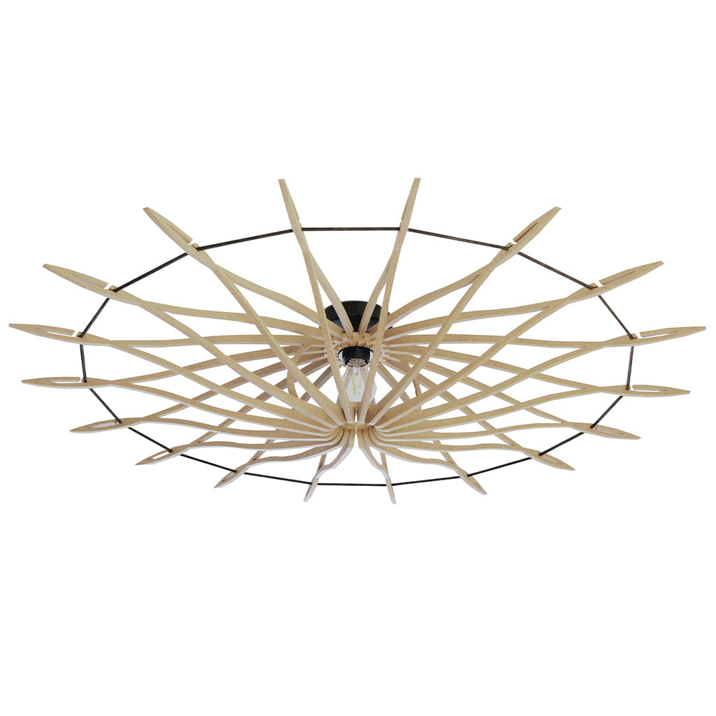 RIF-Wandlamp Let's twist again - D 106 cm-Wandlamp-Liever Duurzaam