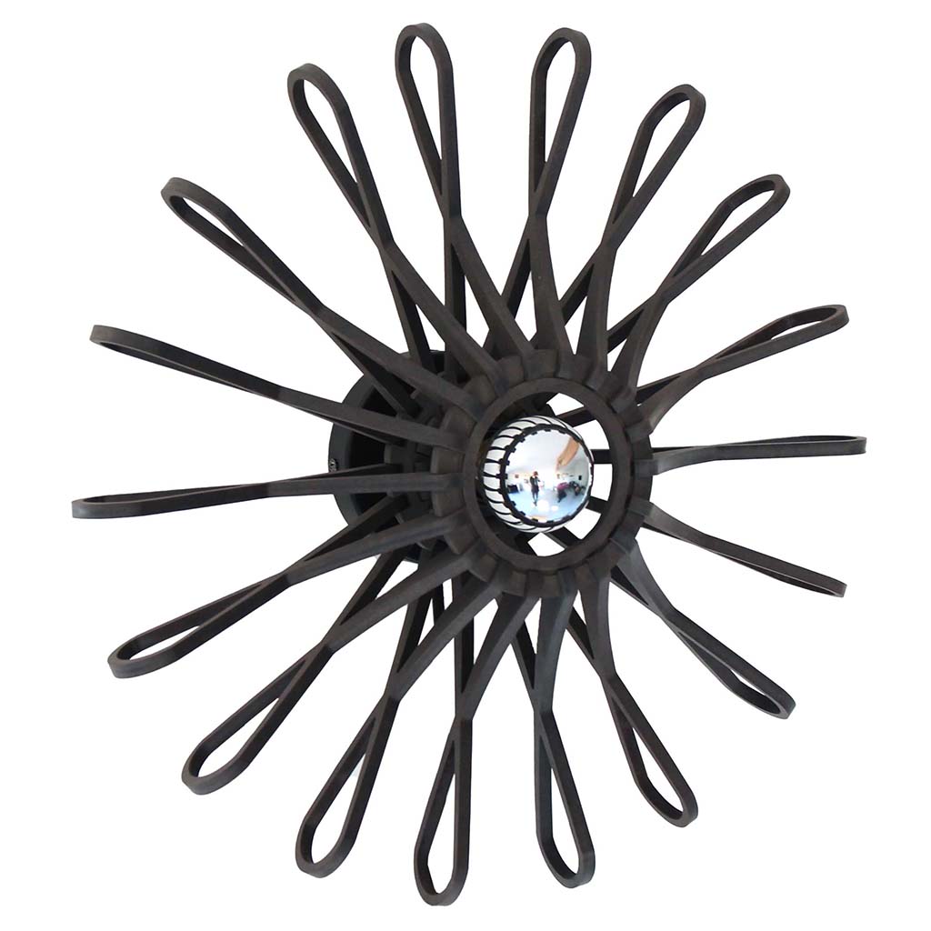 RIF-Wandlamp Fleur - D 47 cm-Zwart-Wandlamp-Liever Duurzaam