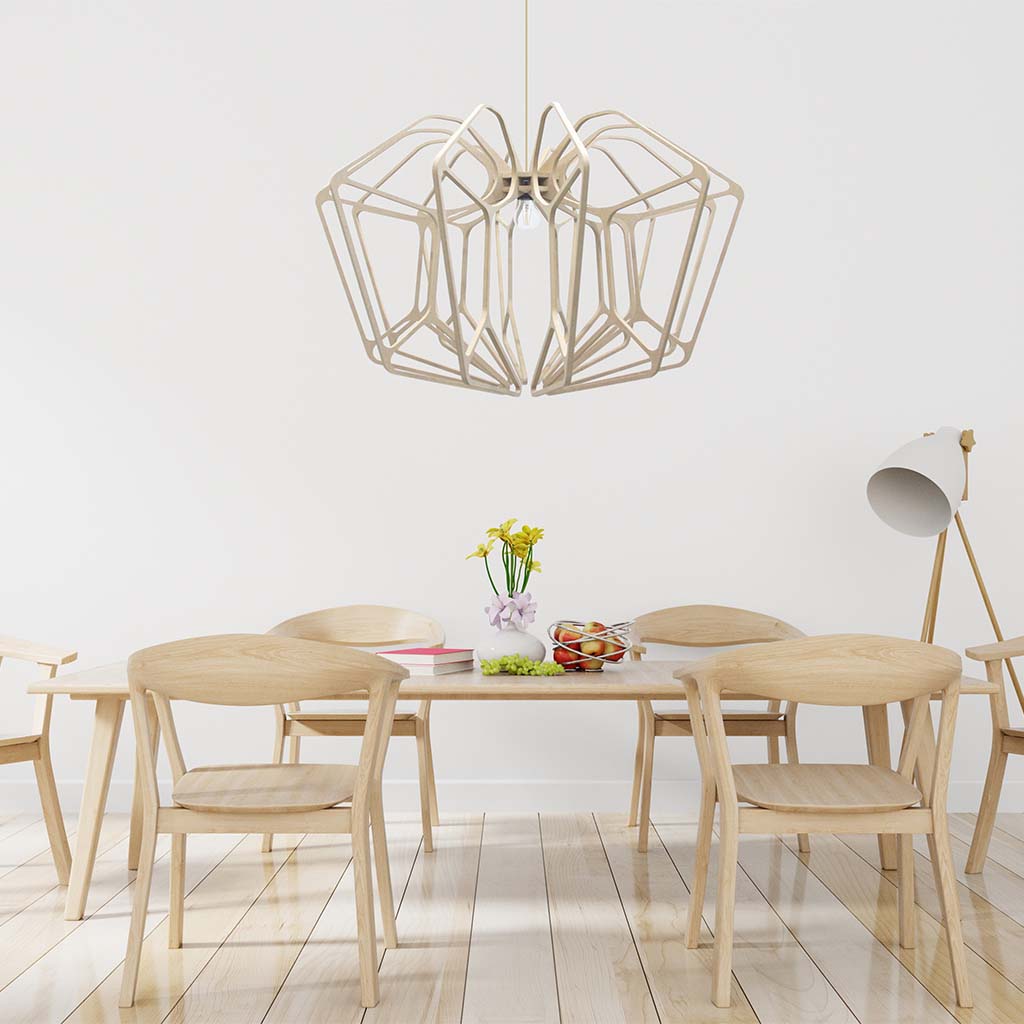 RIF-Hanglamp Diamond - D 90 cm-Hanglamp-Liever Duurzaam