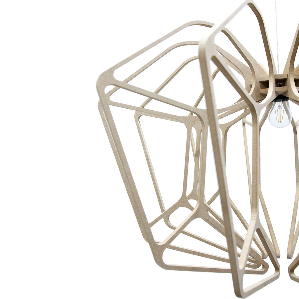 RIF-Hanglamp Diamond - D 90 cm-Hanglamp-Liever Duurzaam
