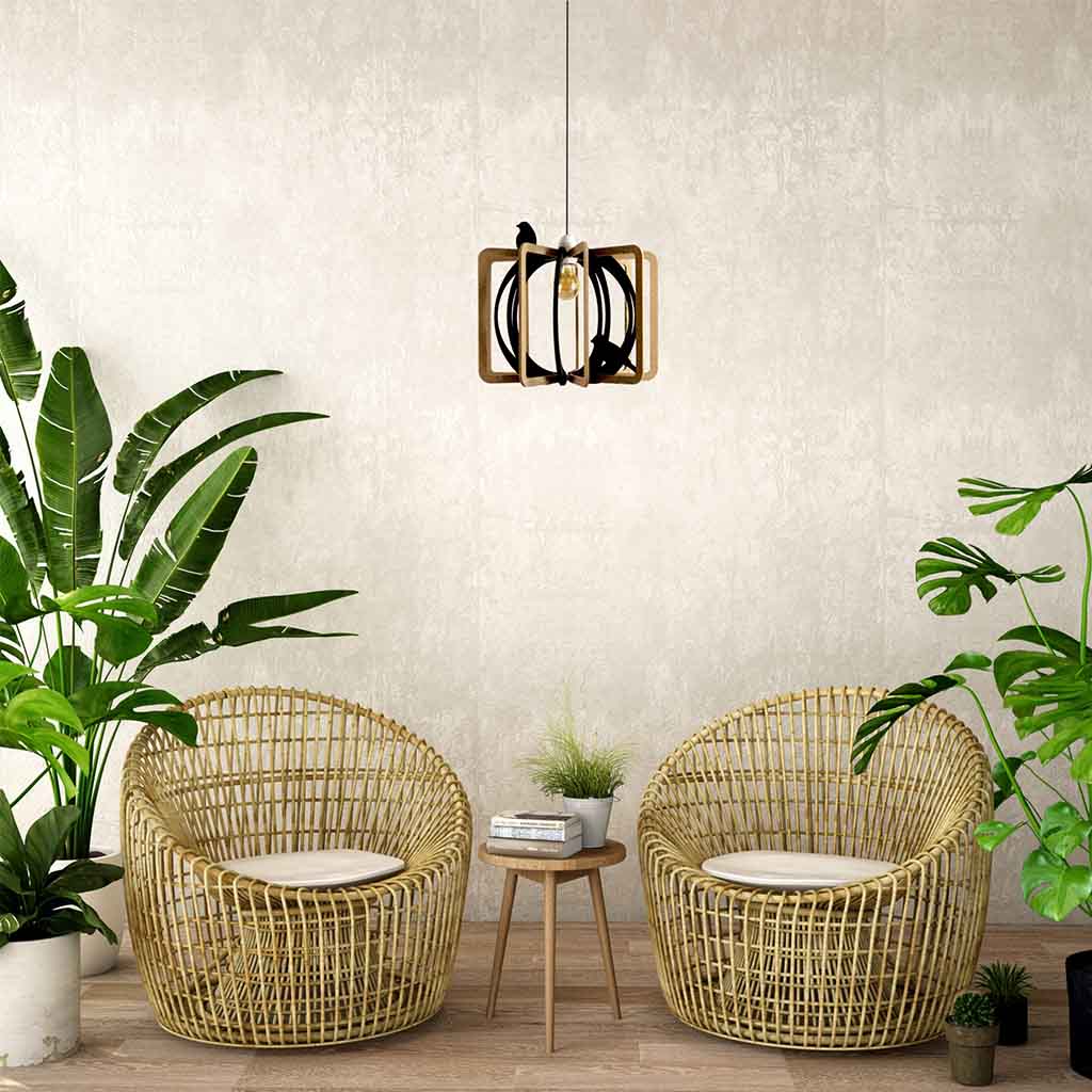 RIF-Hanglamp Bird cage - D 36 cm-Hanglamp-Liever Duurzaam