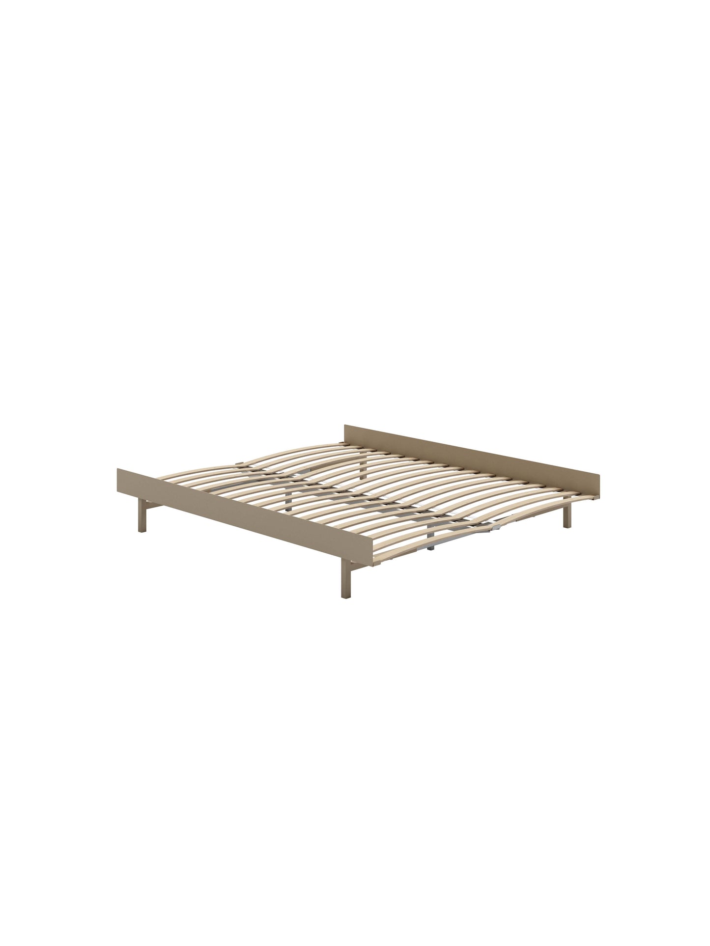 Moebe-Bed - 90-180 cm-90-180 x 200 cm-Zand-Bed-Liever Duurzaam