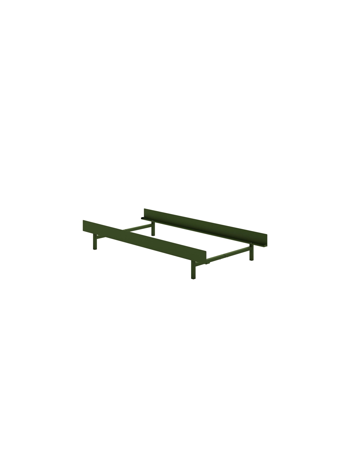 Moebe-Bed - 90 cm-90 x 200 cm-Dennen groen-Bed-Liever Duurzaam