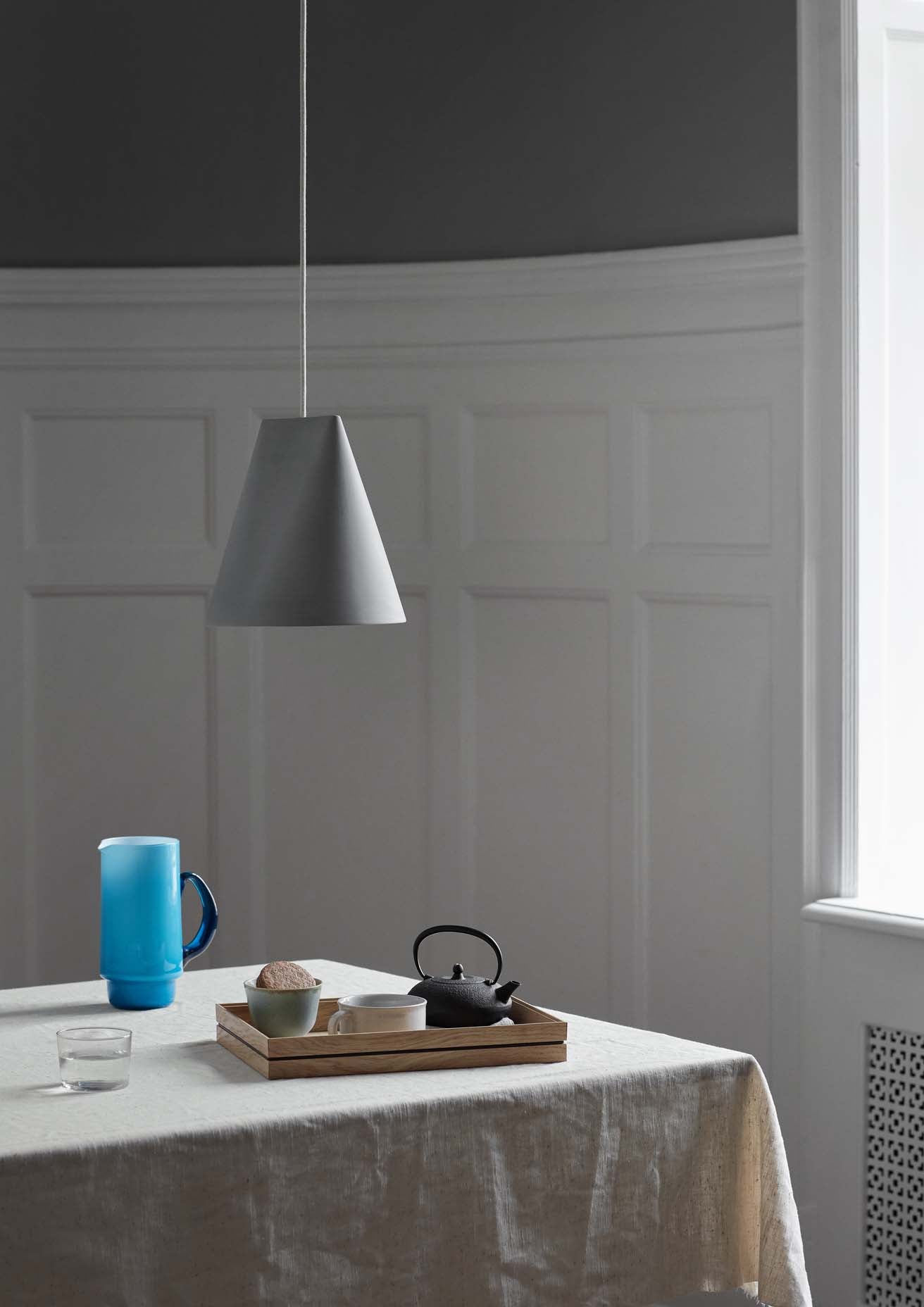 Moebe-Keramische hanglamp - Breed-Hanglamp-Liever Duurzaam