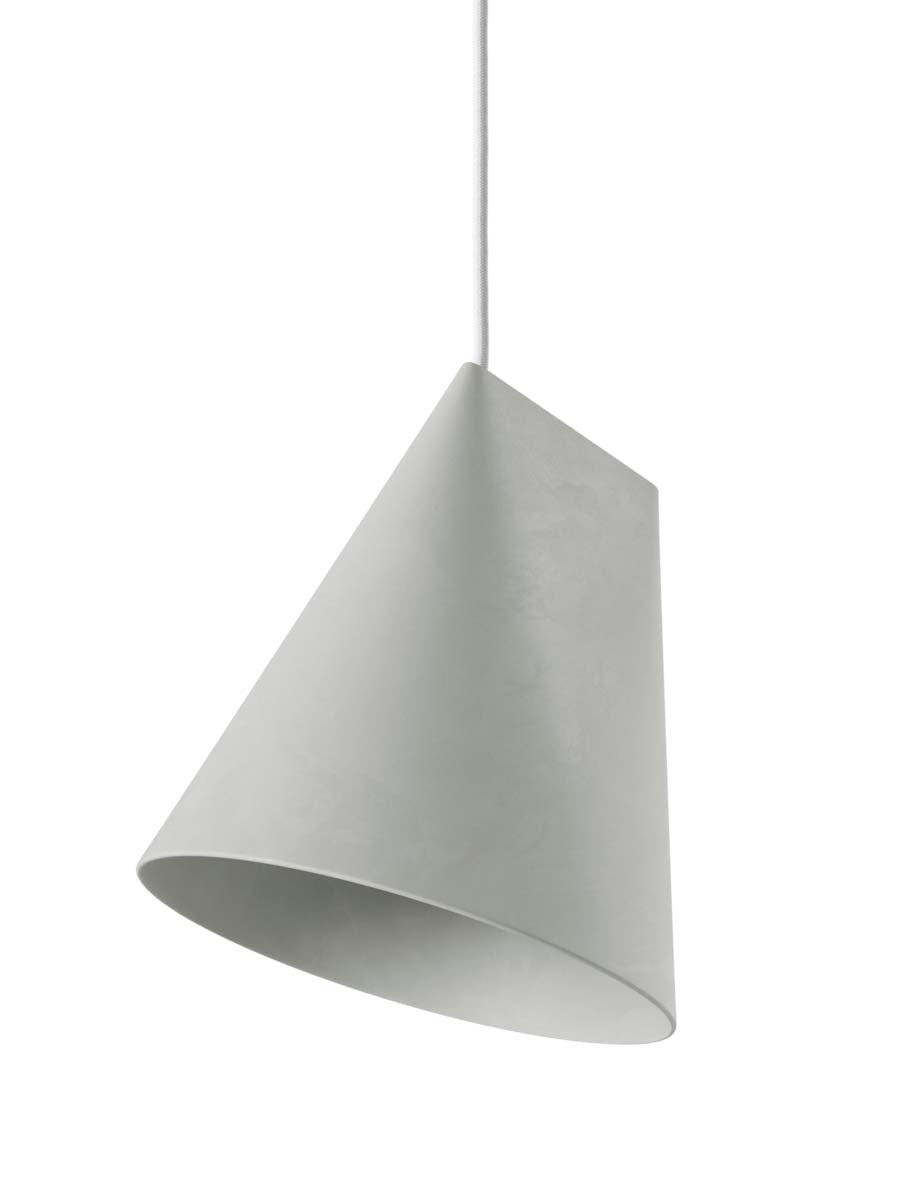 Moebe-Keramische hanglamp - Breed-Lichtgrijs-Hanglamp-Liever Duurzaam