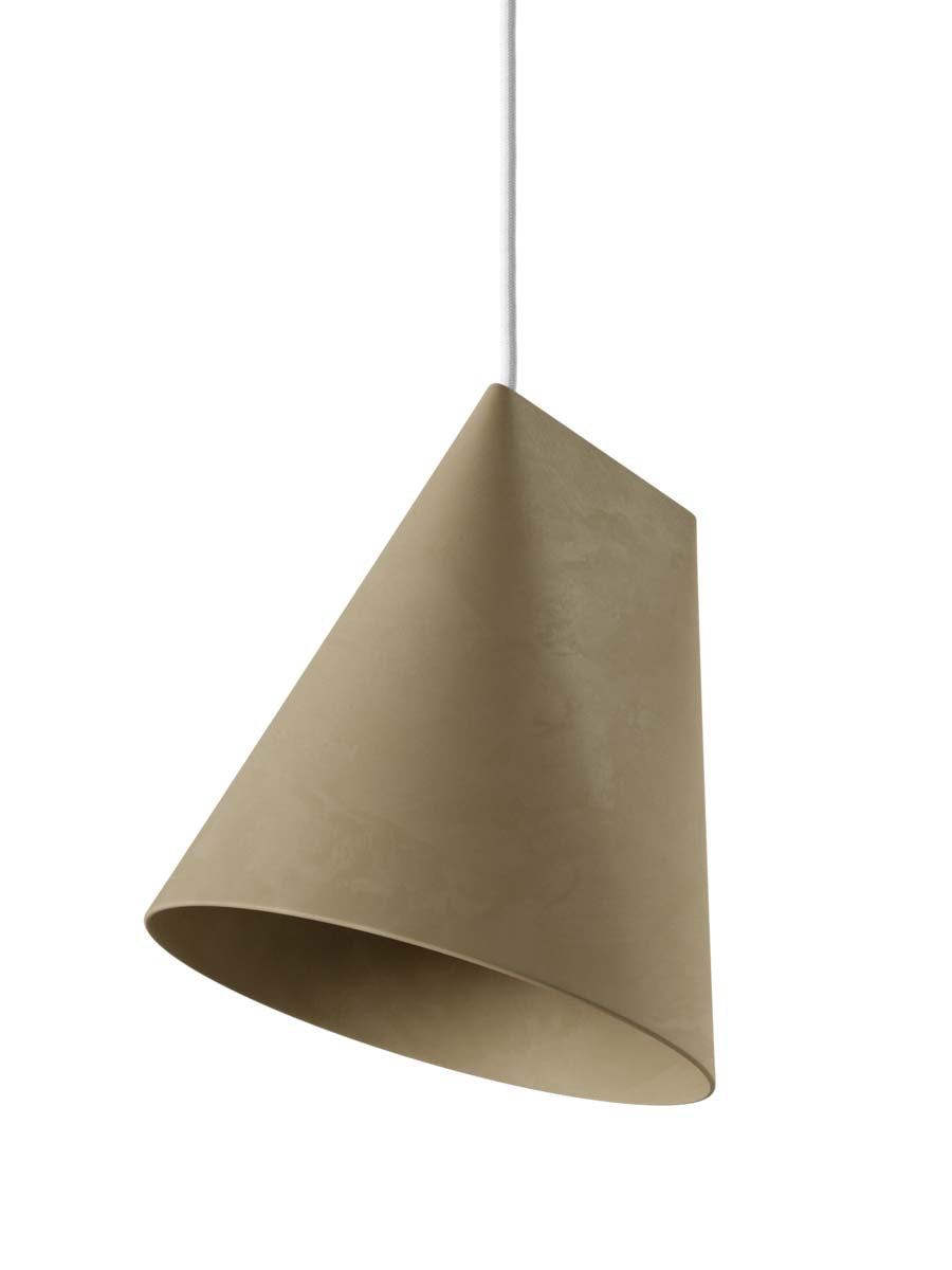 Moebe-Keramische hanglamp - Breed-Olijf-Hanglamp-Liever Duurzaam