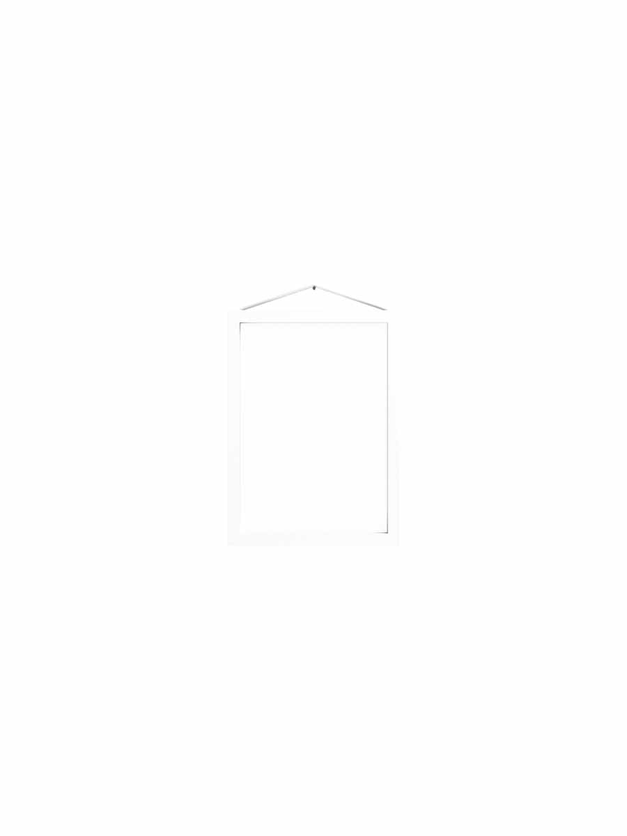 Moebe-Transparante wissellijst - A5-Aluminium-Wit-Wissellijst-Liever Duurzaam