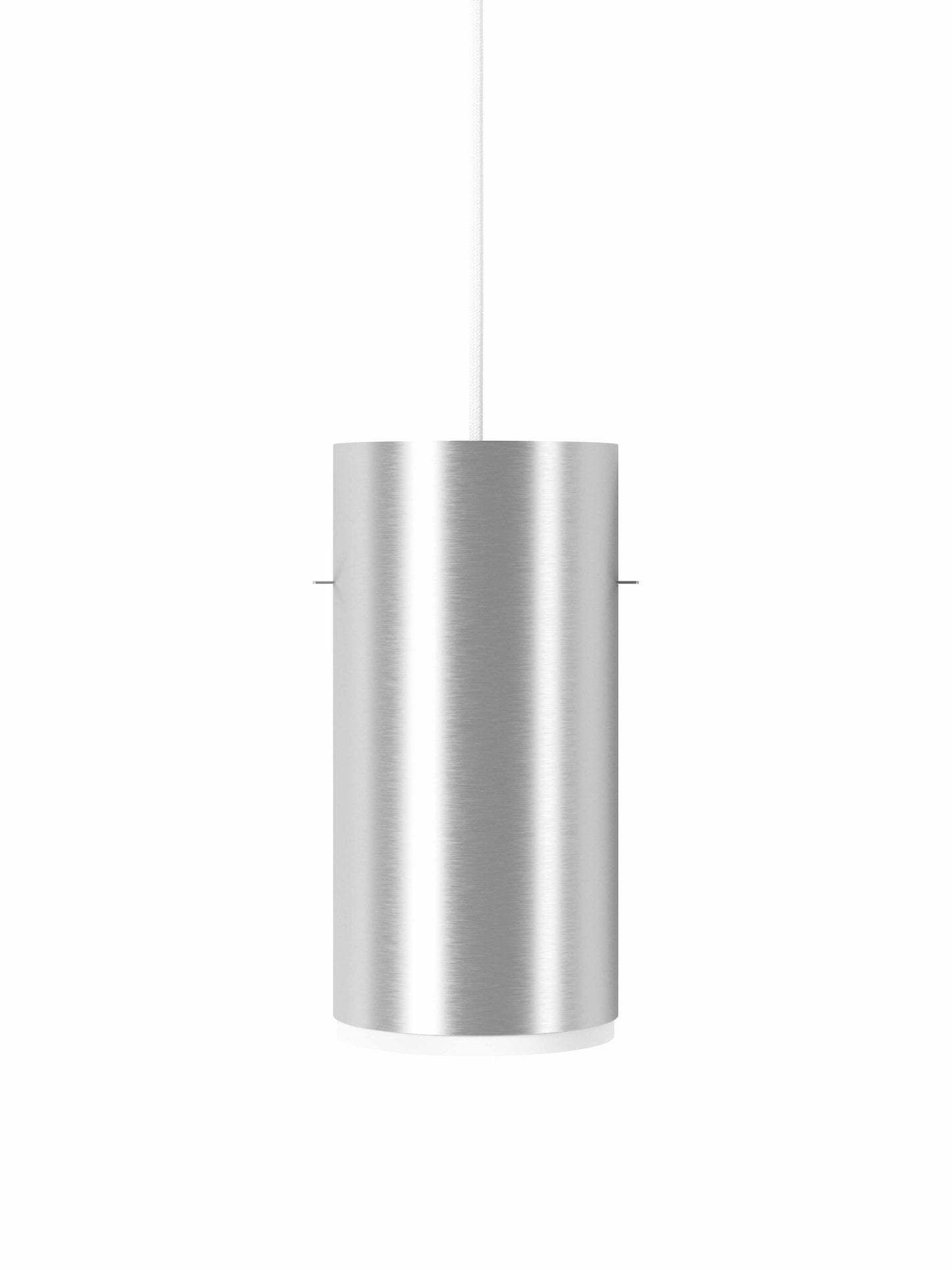 Moebe-Hanglamp Tube-Geborsteld aluminium-Groot-Hanglamp-Liever Duurzaam