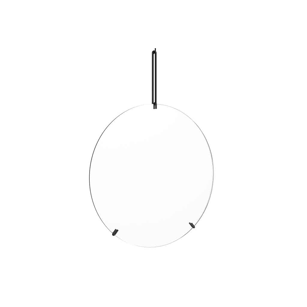 Moebe-Wandspiegel - rond-50 cm-Zwart-Wandspiegel-Liever Duurzaam