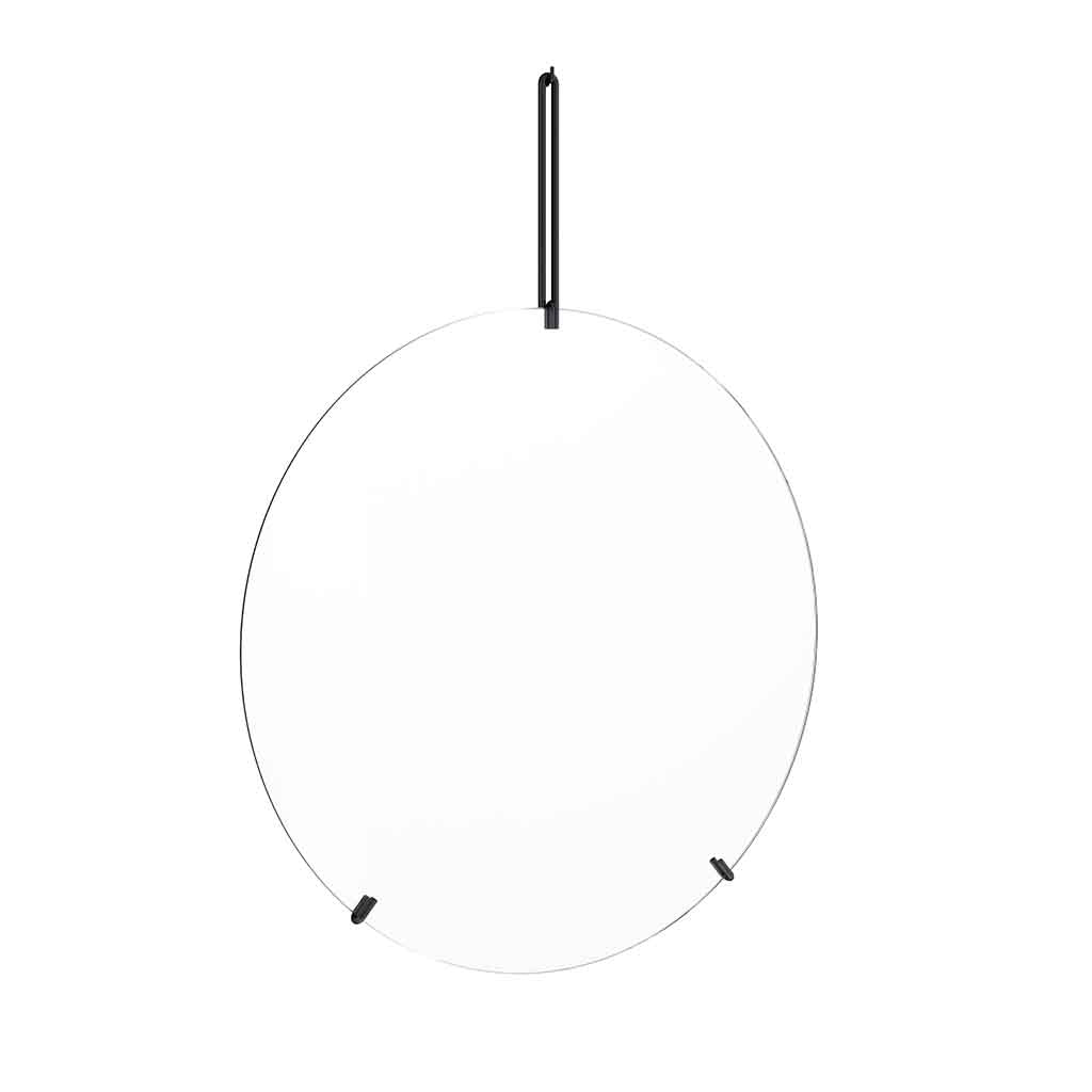 Moebe-Wandspiegel - rond-70 cm-Zwart-Wandspiegel-Liever Duurzaam