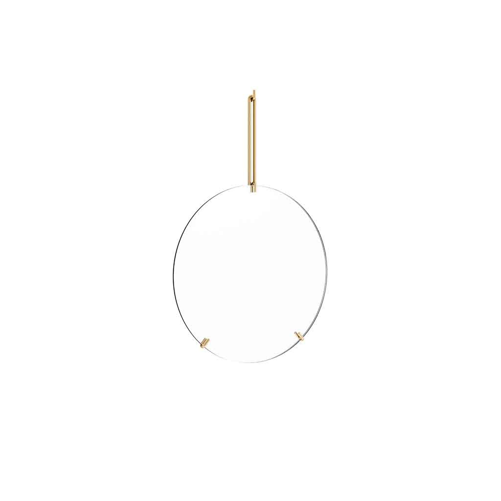 Moebe-Wandspiegel - rond-30 cm-Messing-Wandspiegel-Liever Duurzaam
