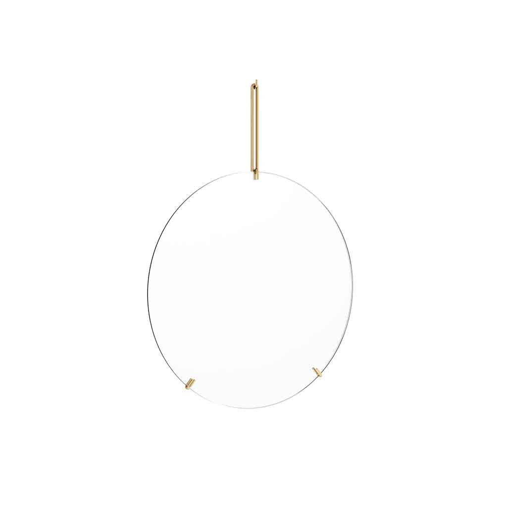 Moebe-Wandspiegel - rond-50 cm-Messing-Wandspiegel-Liever Duurzaam