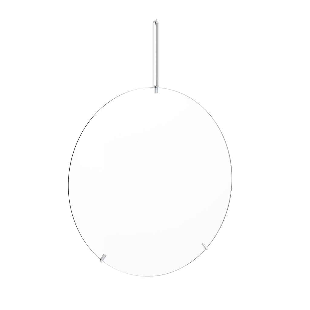 Moebe-Wandspiegel - rond-70 cm-Chroom-Wandspiegel-Liever Duurzaam