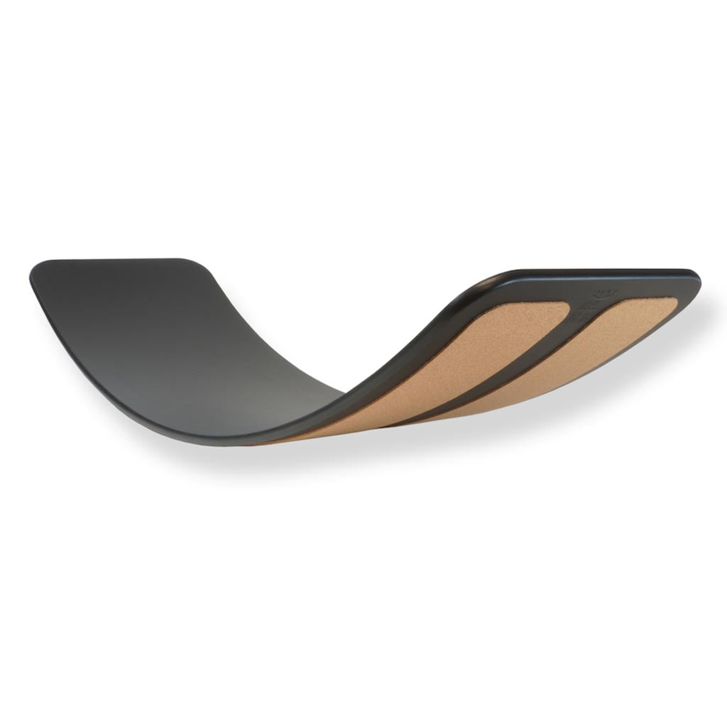 Tictoys-Balance board met kurk-Zwart-Balance board-Liever Duurzaam