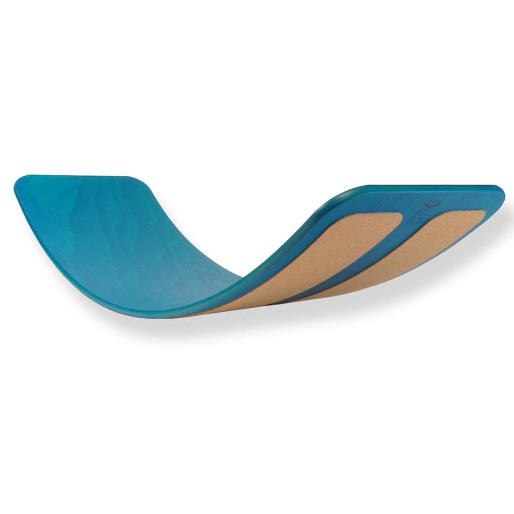 Tictoys-Balance board met kurk-Blauw-Balance board-Liever Duurzaam