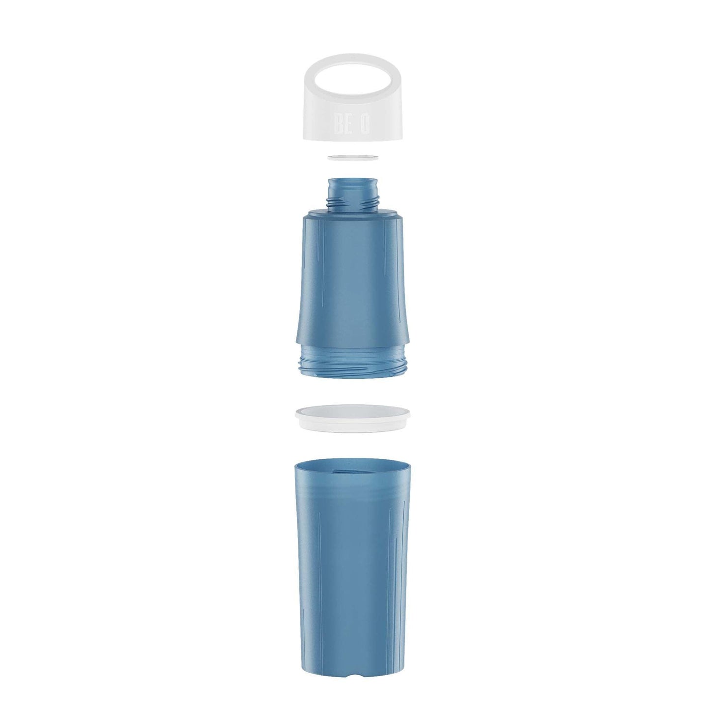 BE O Lifestyle-BE O bottle - Blue Begonia-Drinkfles-Liever Duurzaam