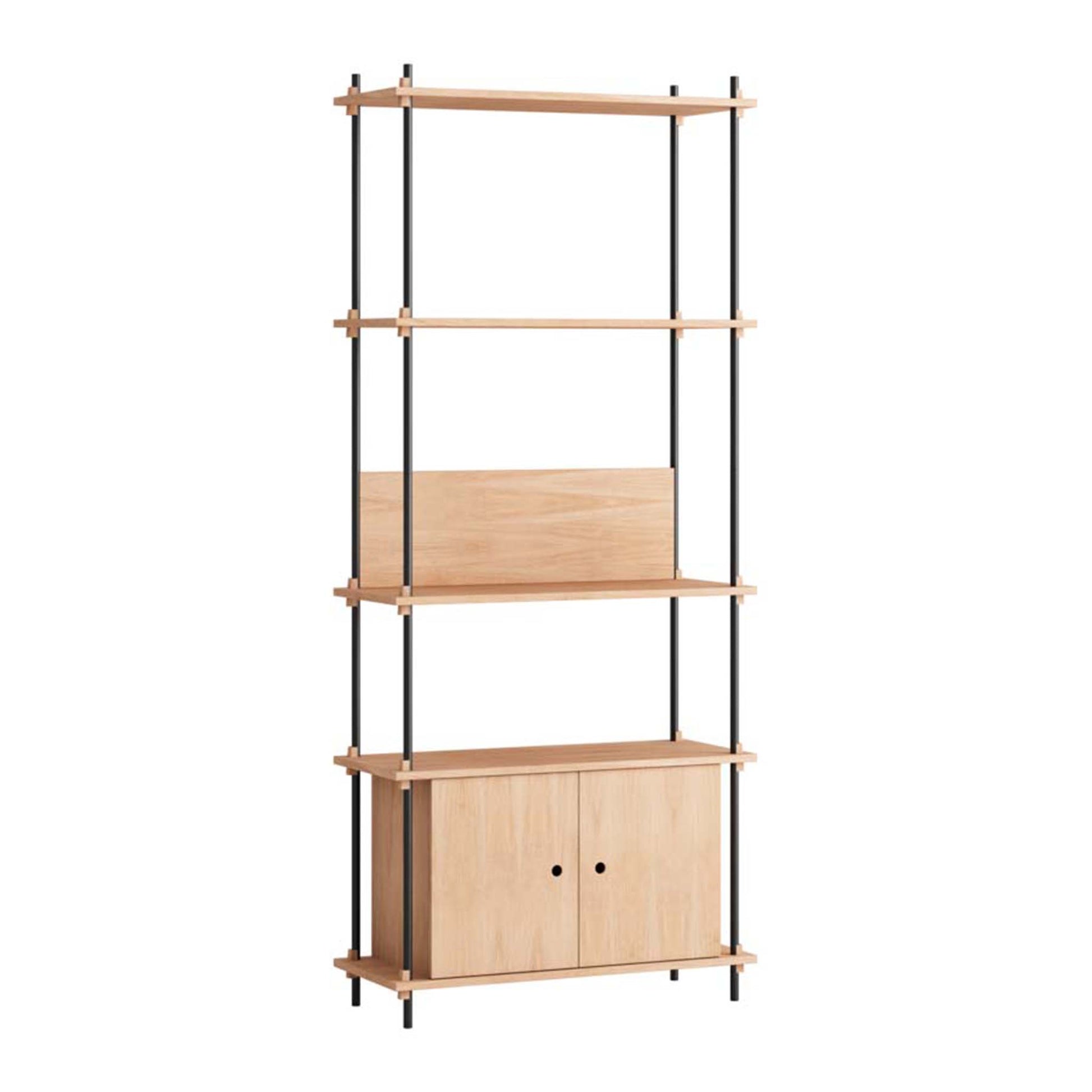 Moebe-Kast systeem - 200 x 85 x 35 cm - S.200.1.B-Kast-Liever Duurzaam