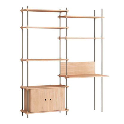 Moebe-Kast systeem - 200 x 163 x 35 cm - S.200.2.E-Kast-Liever Duurzaam