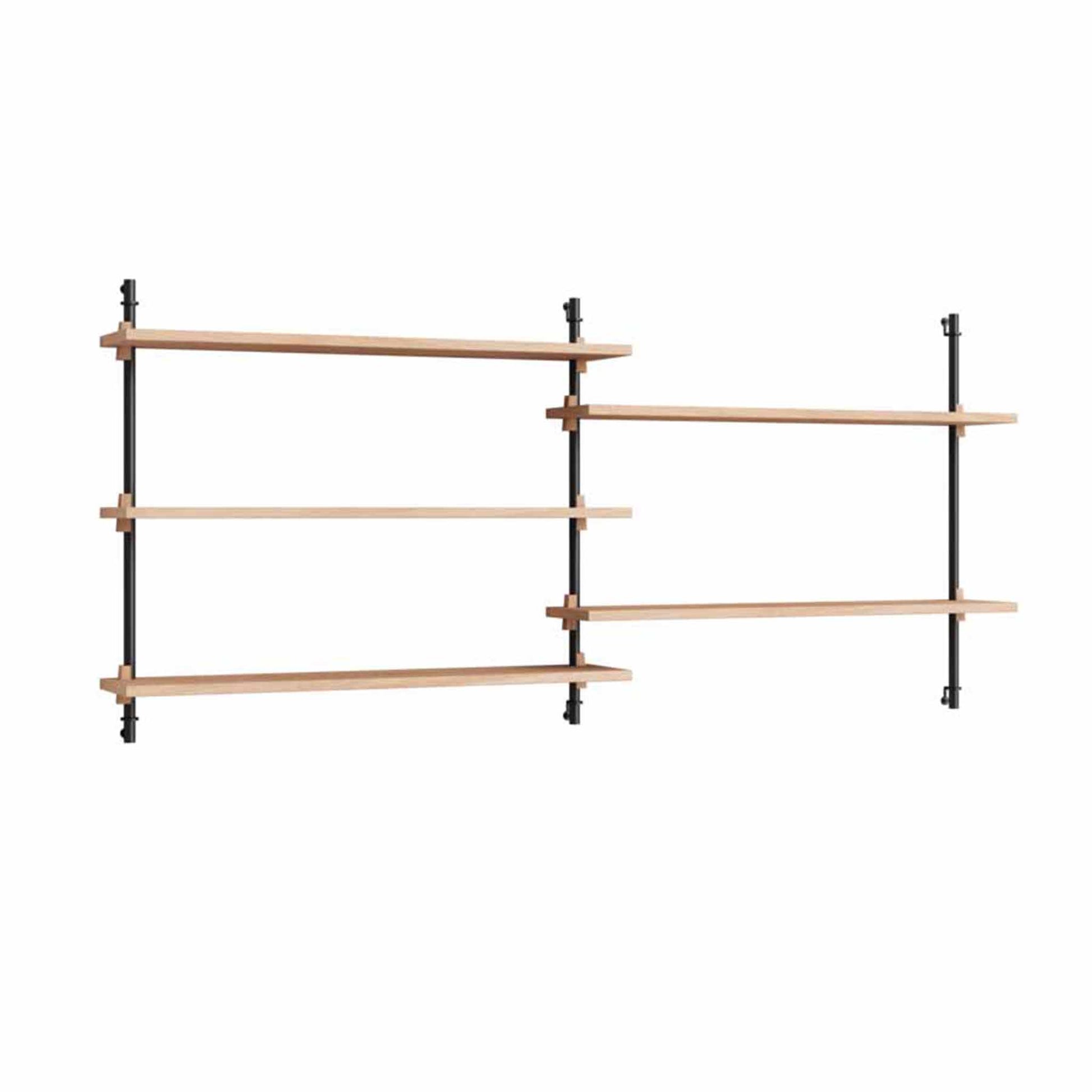 Moebe-Wandrek systeem - 65 x 162 x 17,5 cm - WS.65.2-Wandrek-Liever Duurzaam