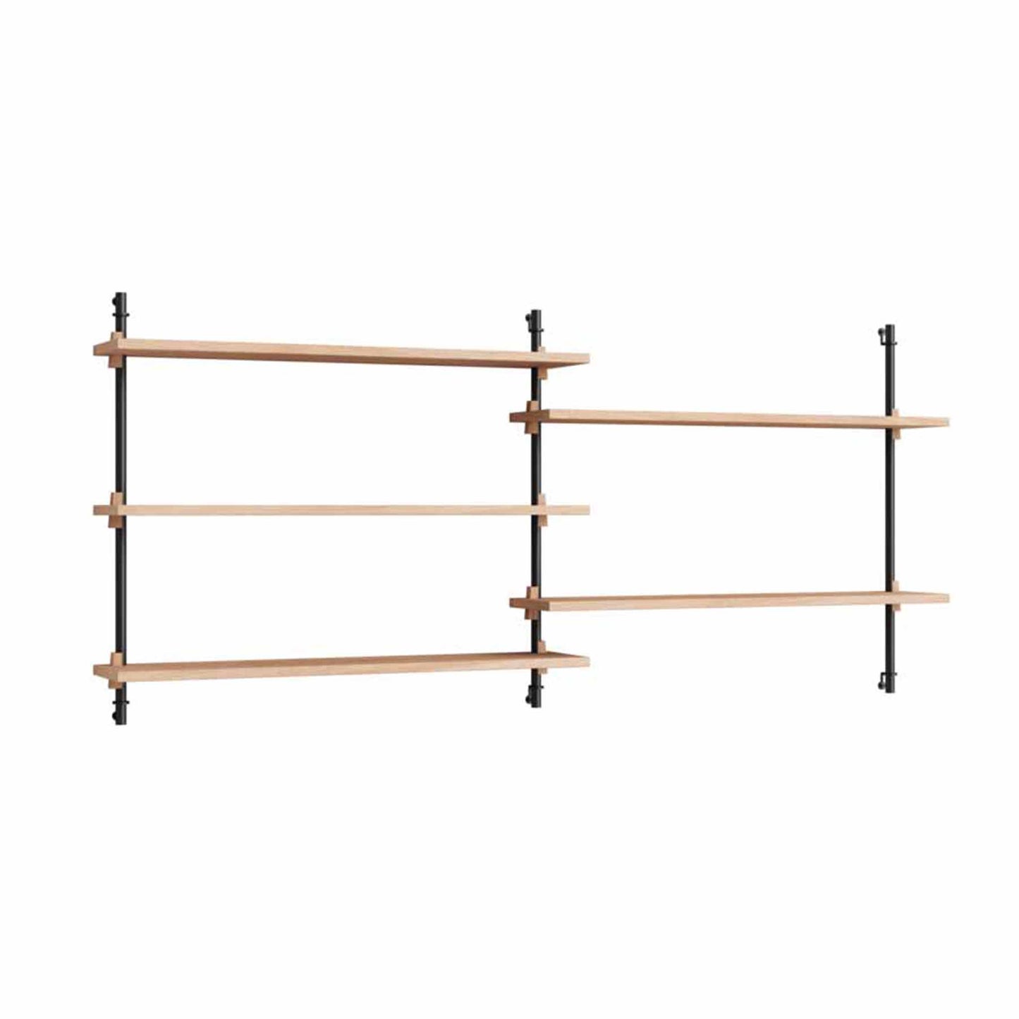 Moebe-Wandrek systeem - 85 x 162 x 17,5 cm - WS.85.2-Wandrek-Liever Duurzaam