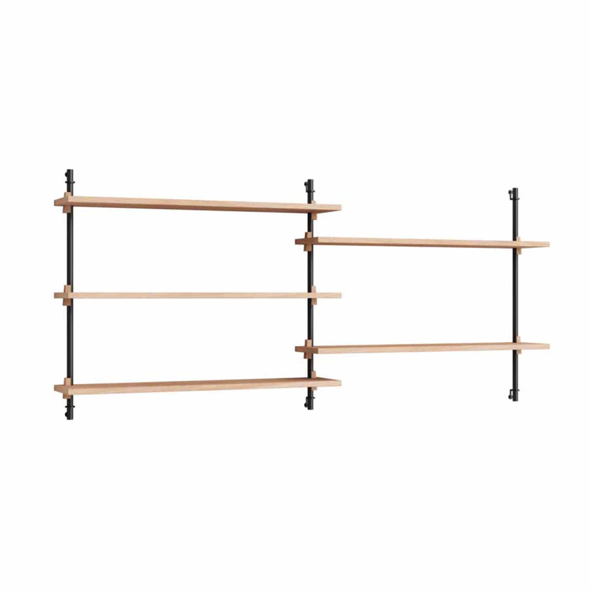 Moebe-Wandrek systeem - 85 x 162 x 17,5 cm - WS.85.2-Wandrek-Liever Duurzaam