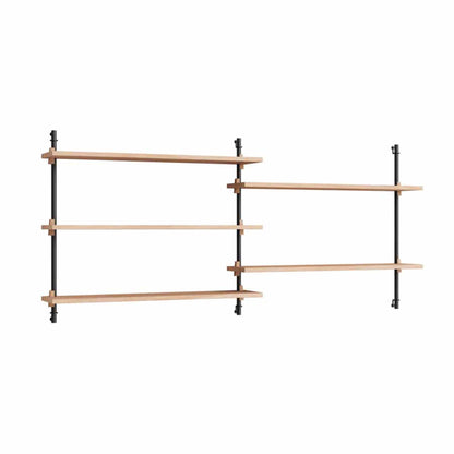 Moebe-Wandrek systeem - 85 x 162 x 17,5 cm - WS.85.2-Wandrek-Liever Duurzaam
