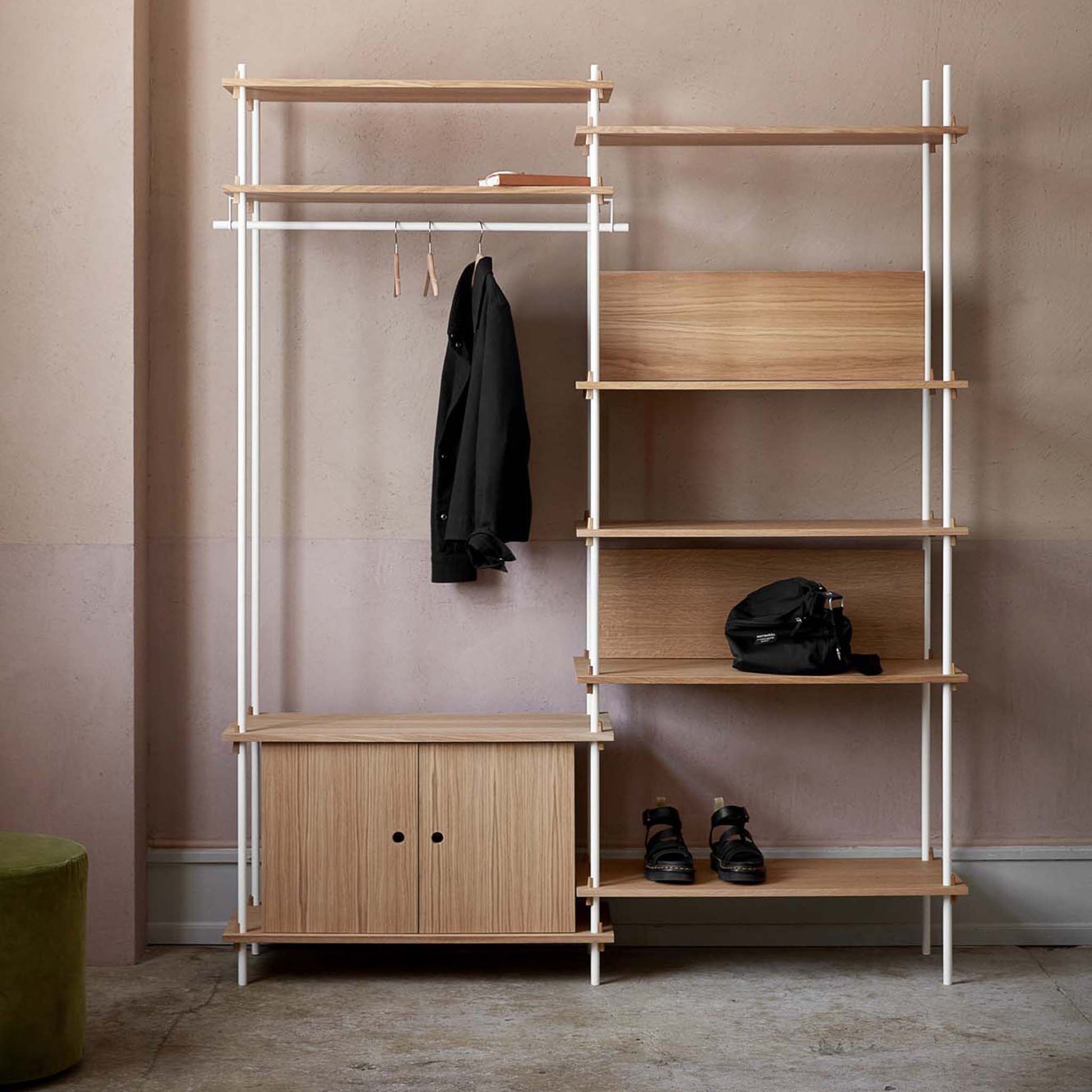 Moebe-Kast systeem - 200 x 163 x 35 cm - S.200.2.C-Kast-Liever Duurzaam