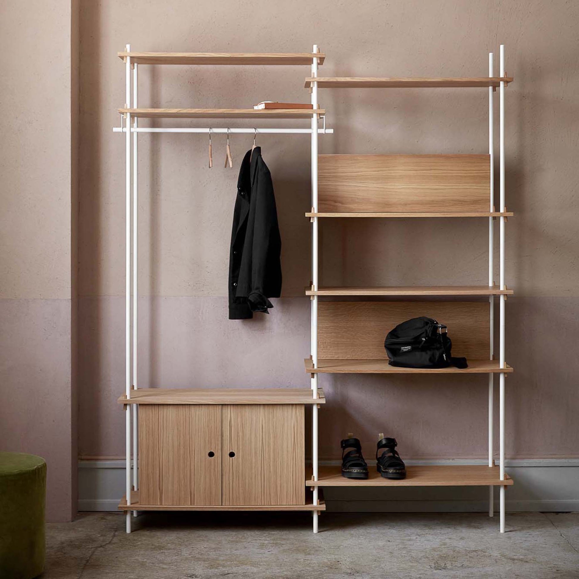 Moebe-Kast systeem - 200 x 163 x 35 cm - S.200.2.E-Kast-Liever Duurzaam