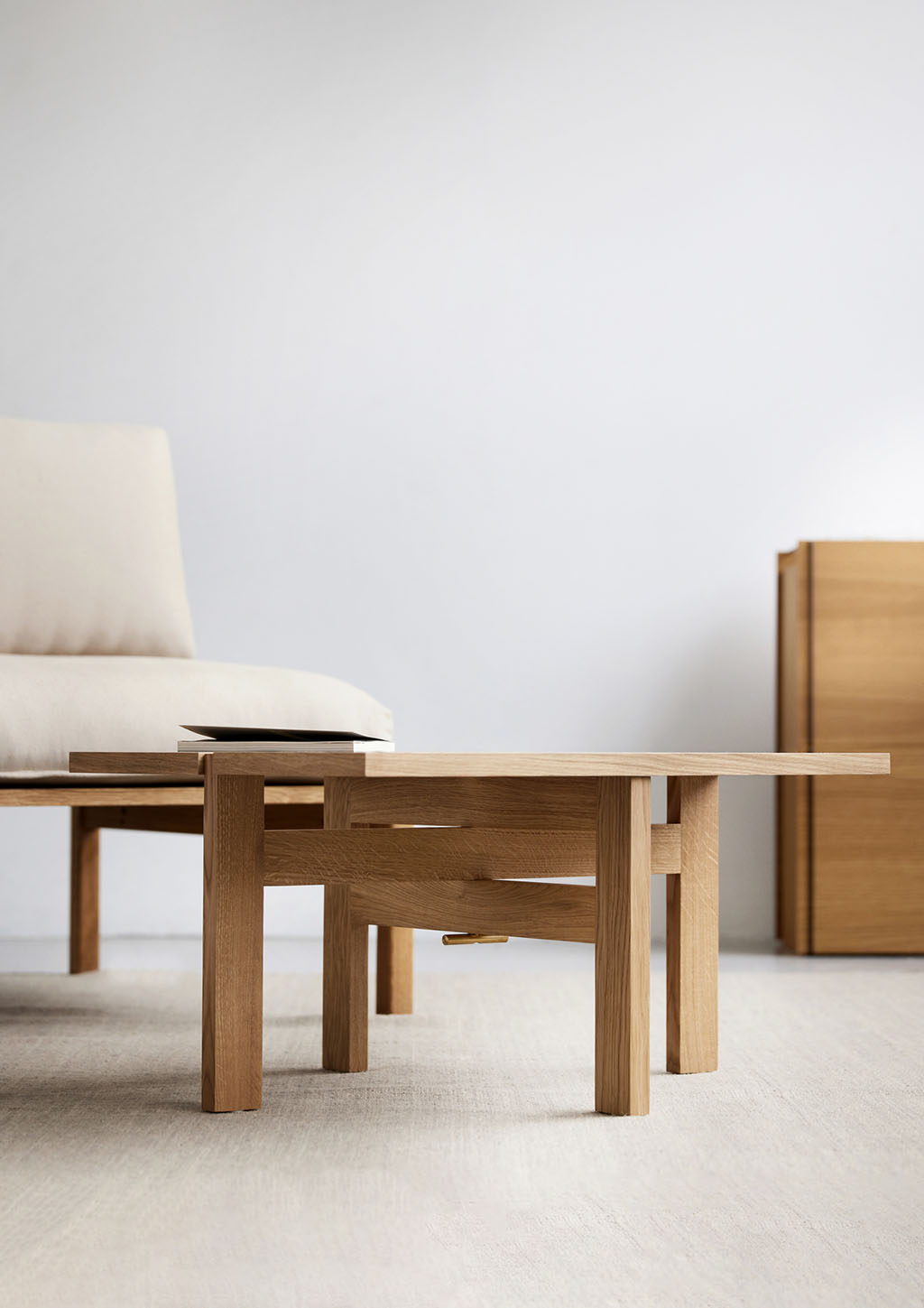 Moebe-Rechthoekige salontafel - Eiken-Tafel-Liever Duurzaam