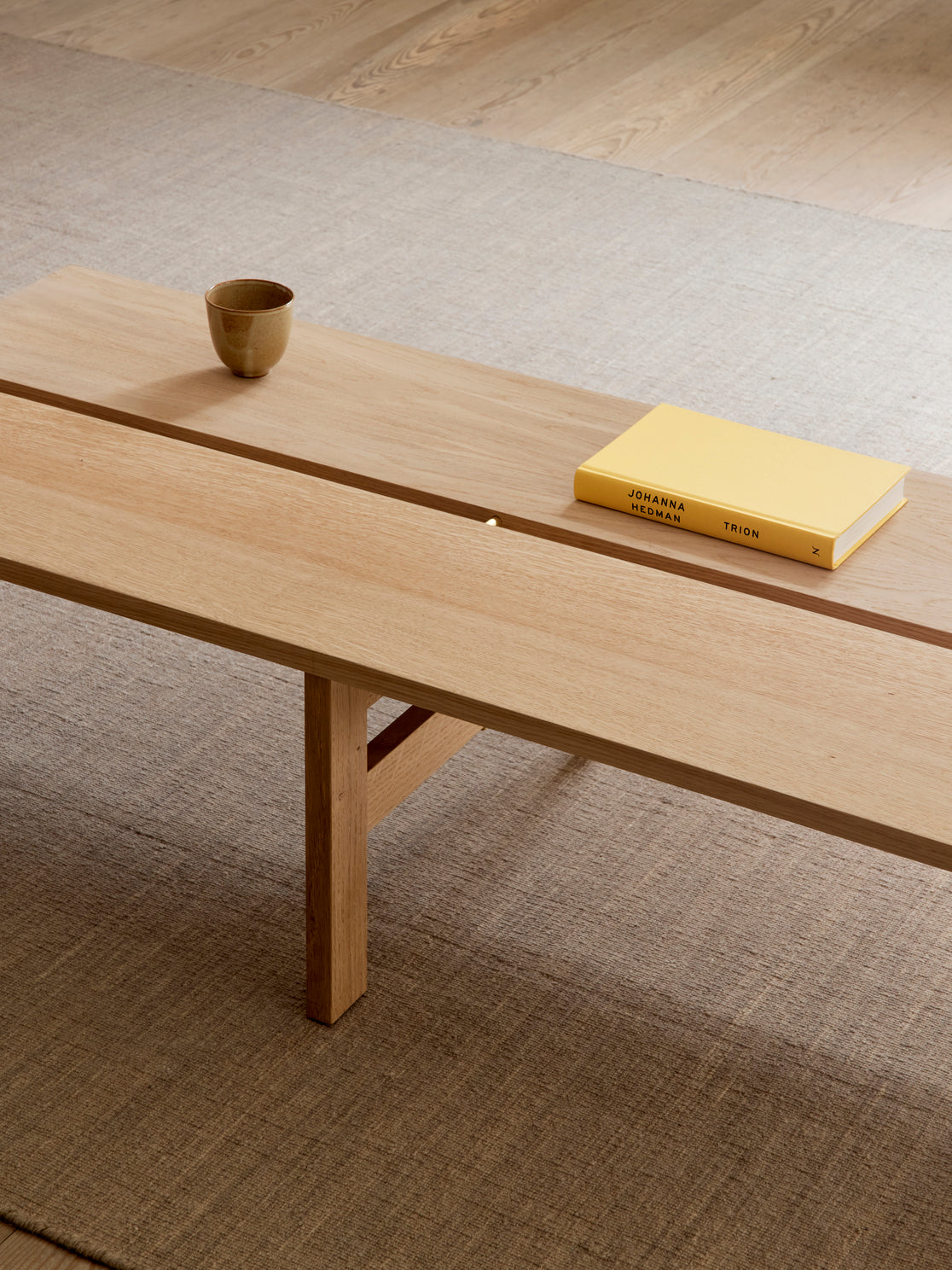 Moebe-Rechthoekige salontafel - Eiken-Tafel-Liever Duurzaam