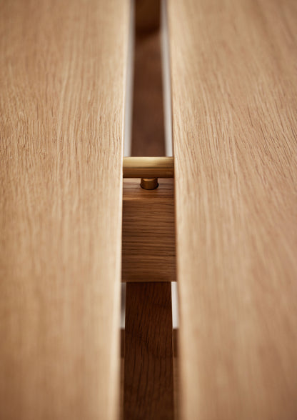 Moebe-Rechthoekige salontafel - Eiken-Tafel-Liever Duurzaam