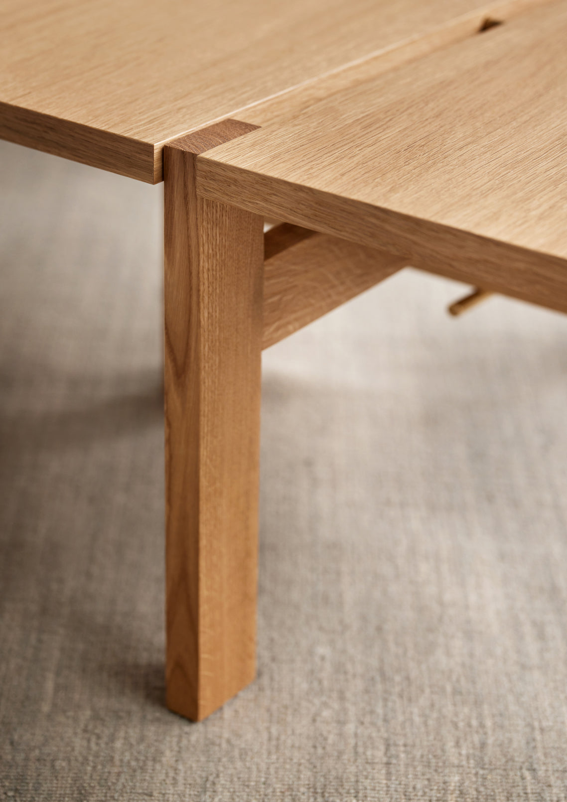 Moebe-Rechthoekige salontafel - Eiken-Tafel-Liever Duurzaam