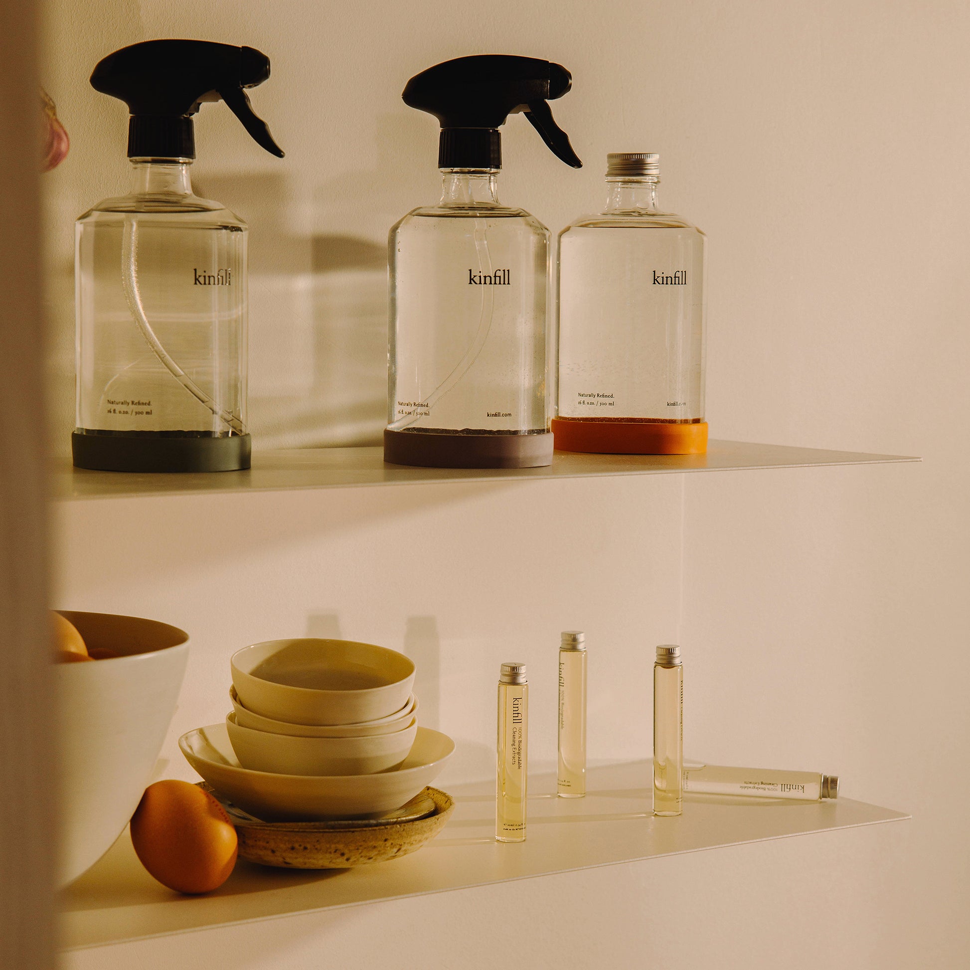 Kinfill-Floor Cleaner Refills - vloerreiniger navulling - set van 2-Schoonmaakmiddel-Liever Duurzaam