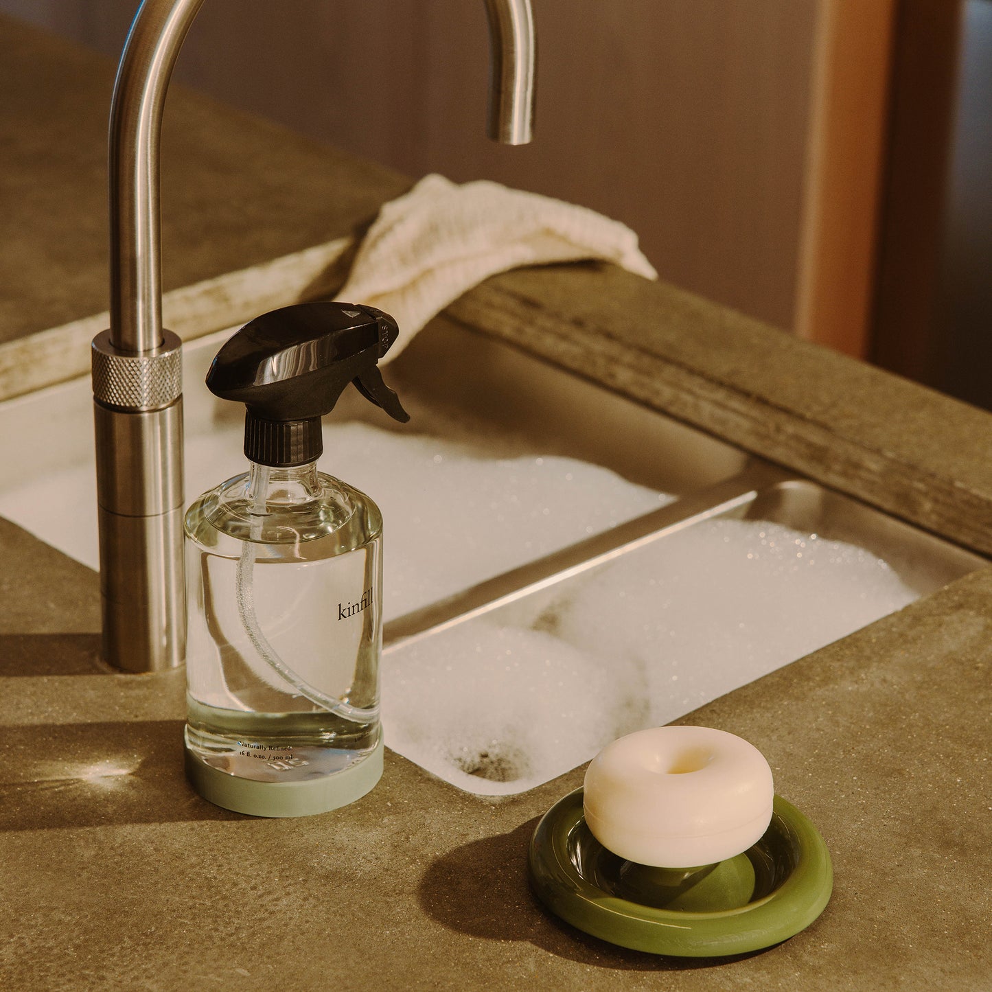 Kinfill-Starter kit Kitchen Cleaner - keukenreiniger-Schoonmaakmiddel-Liever Duurzaam