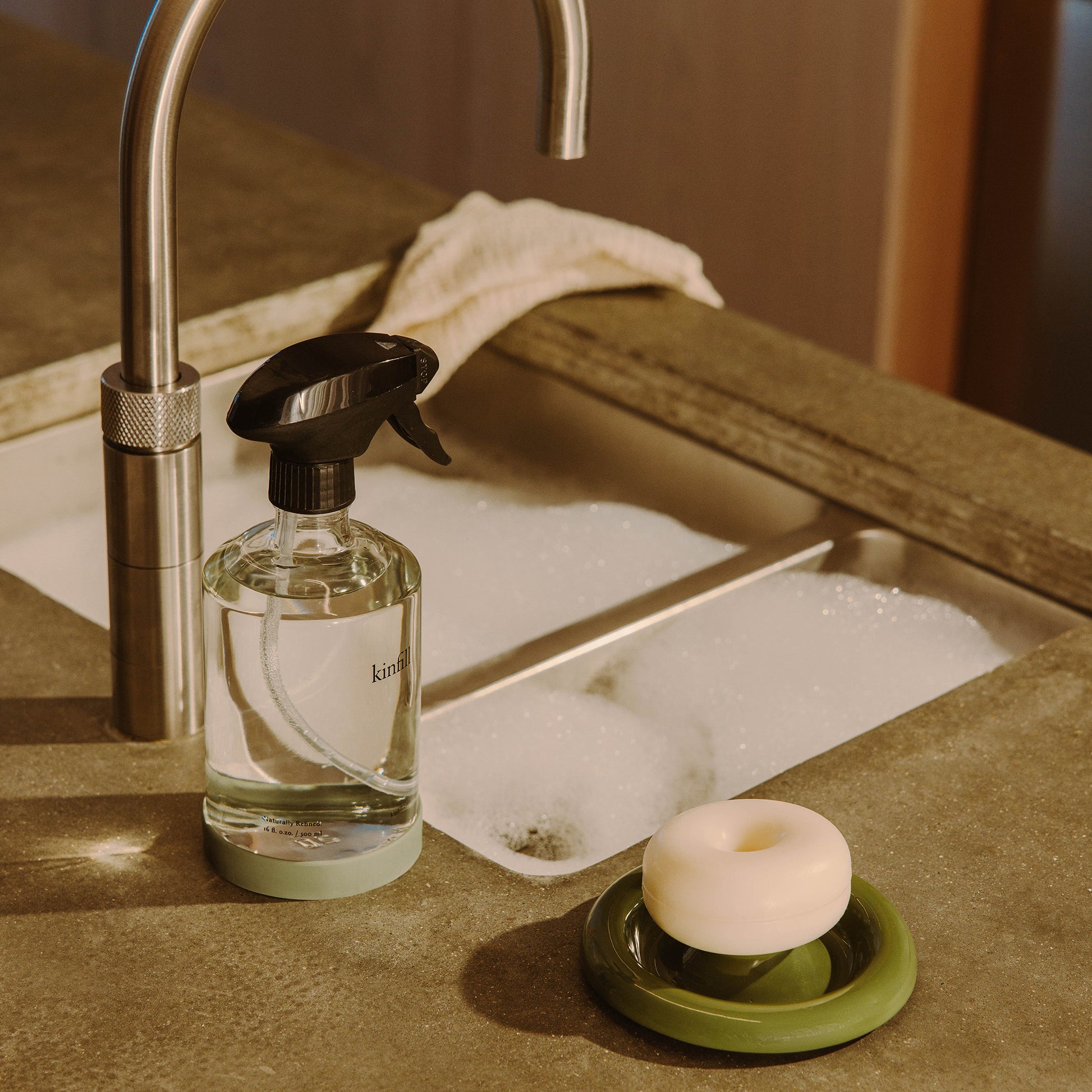 Kinfill-Starter kit Kitchen Cleaner - keukenreiniger-Schoonmaakmiddel-Liever Duurzaam