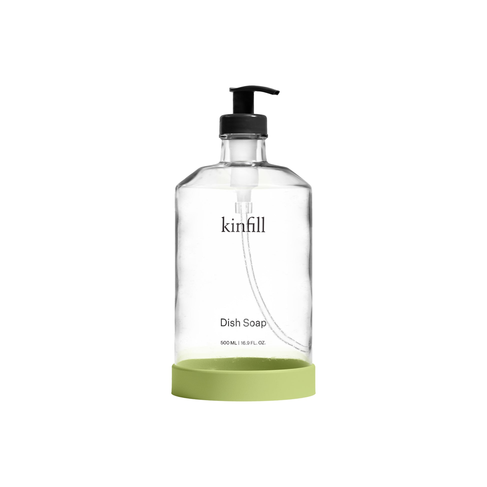 Kinfill-Starter kit Dish Soap - afwasmiddel - limoen en basilicum-Afwasmiddel-Liever Duurzaam