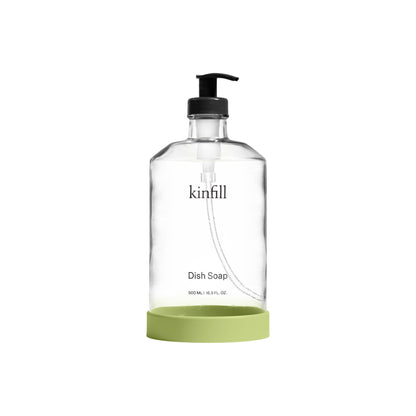Kinfill-Starter kit Dish Soap - afwasmiddel - limoen en basilicum-Afwasmiddel-Liever Duurzaam