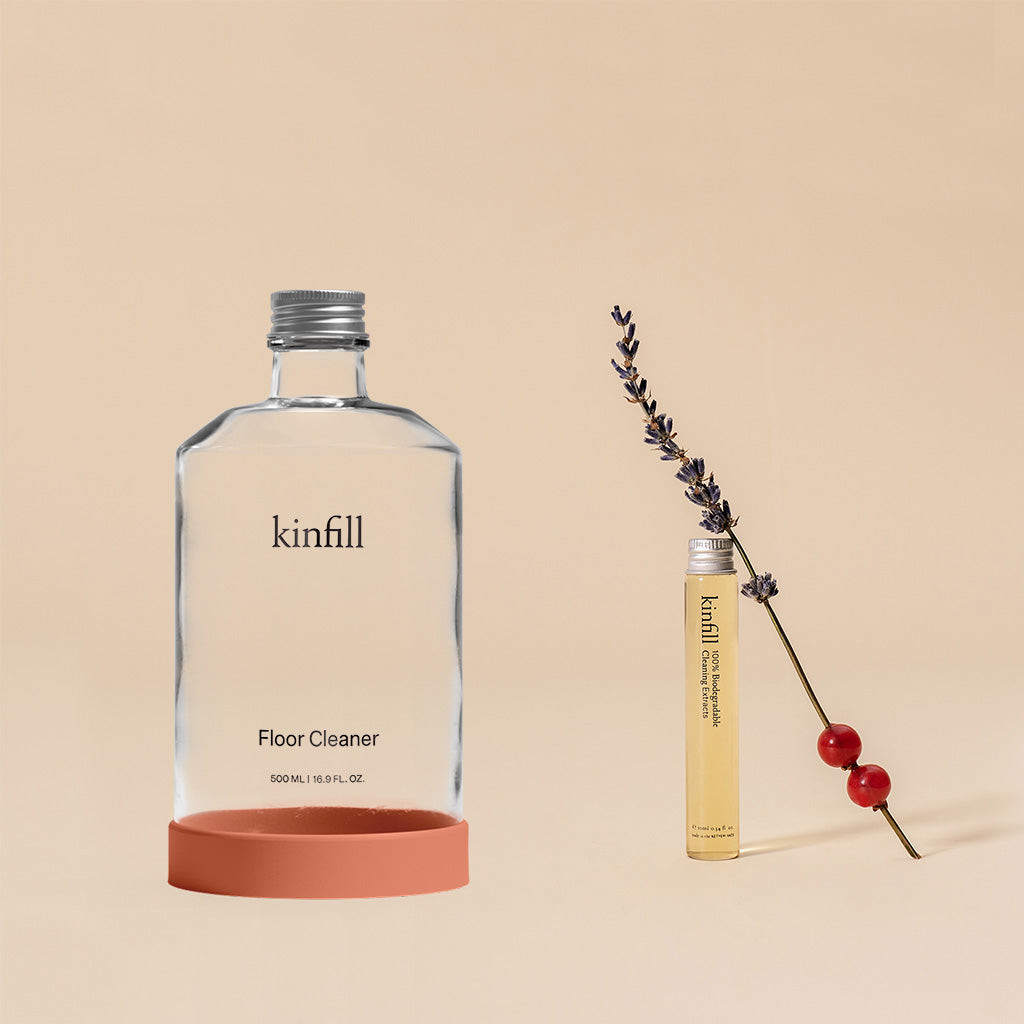 Kinfill-Starter kit Floor Cleaner - vloerreiniger-Schoonmaakmiddel-Liever Duurzaam