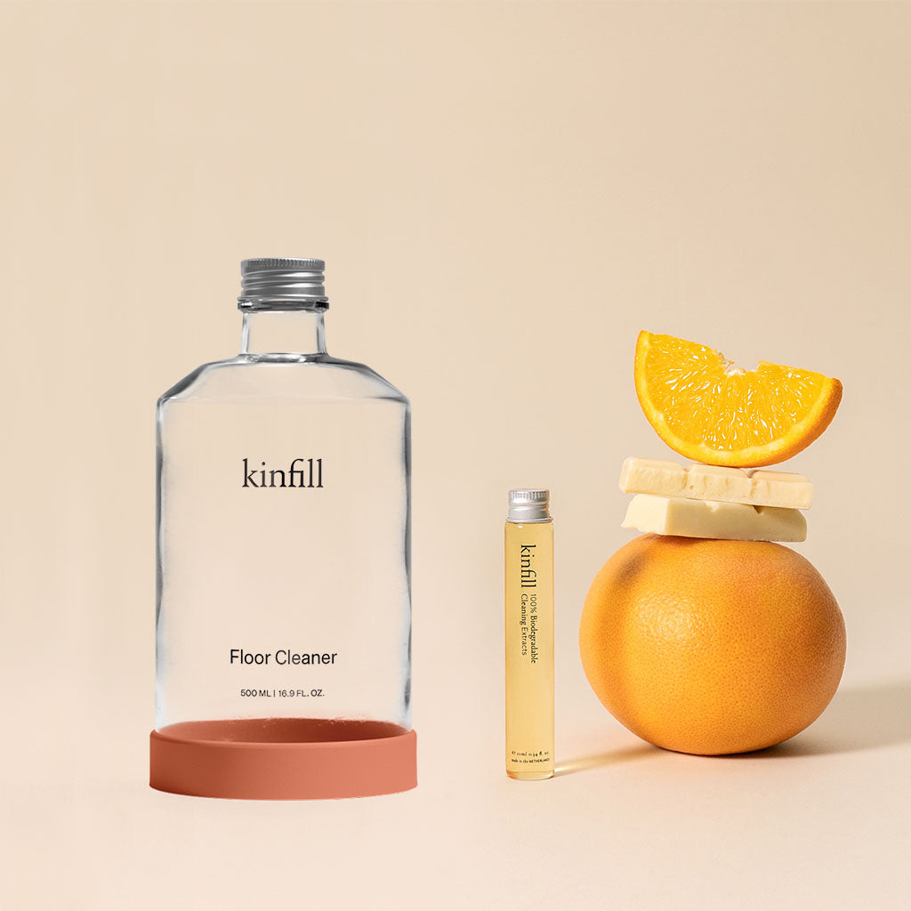 Kinfill-Starter kit Floor Cleaner - vloerreiniger-Schoonmaakmiddel-Liever Duurzaam