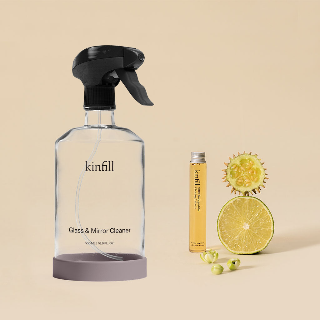 Kinfill-Starter kit Glass & Mirror - glas en spiegelreiniger-Schoonmaakmiddel-Liever Duurzaam