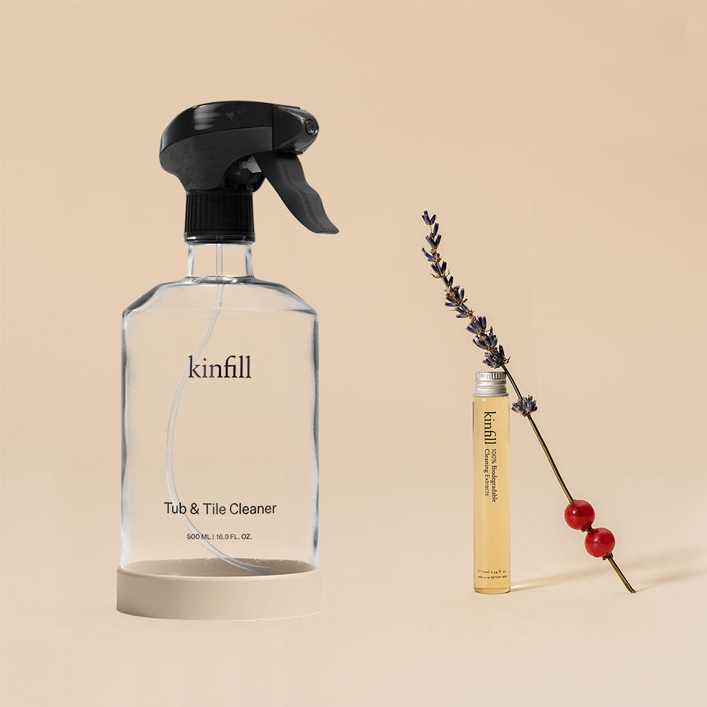 Kinfill-Starter kit Tub & Tile - sanitair en tegelreiniger-Schoonmaakmiddel-Liever Duurzaam
