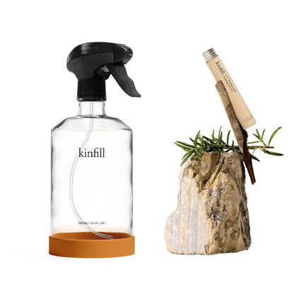 Kinfill-Starter kit Yoga Mat Cleaner - yogamatreiniger-Pine Husk-Schoonmaakmiddel-Liever Duurzaam